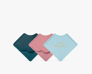 Personalized Leather Corner Bookmark