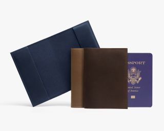 Класична Шкіряна Обкладинка Для Паспорта
