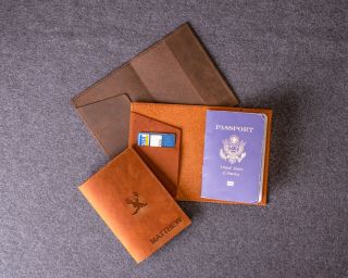 Шкіряна Обкладинка Для Паспорта