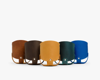 Leather Can Holder