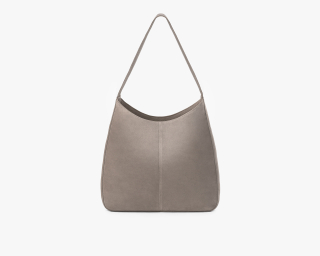 Suede Hobo Bag