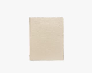 Leather Wedding Planner Book In Ivory Color