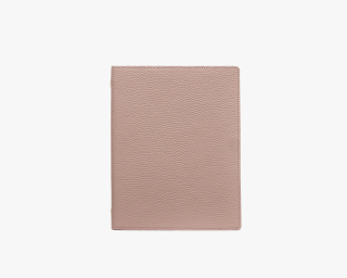 Leather Wedding Planner Book In Antique Rose Color