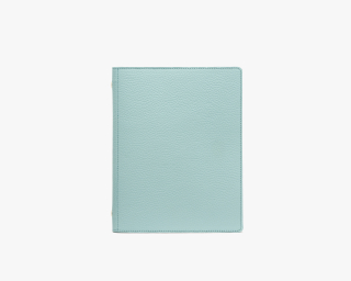 Leather Wedding Planner Book In Sky Blue Color