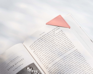 Personalized Leather Page Marker