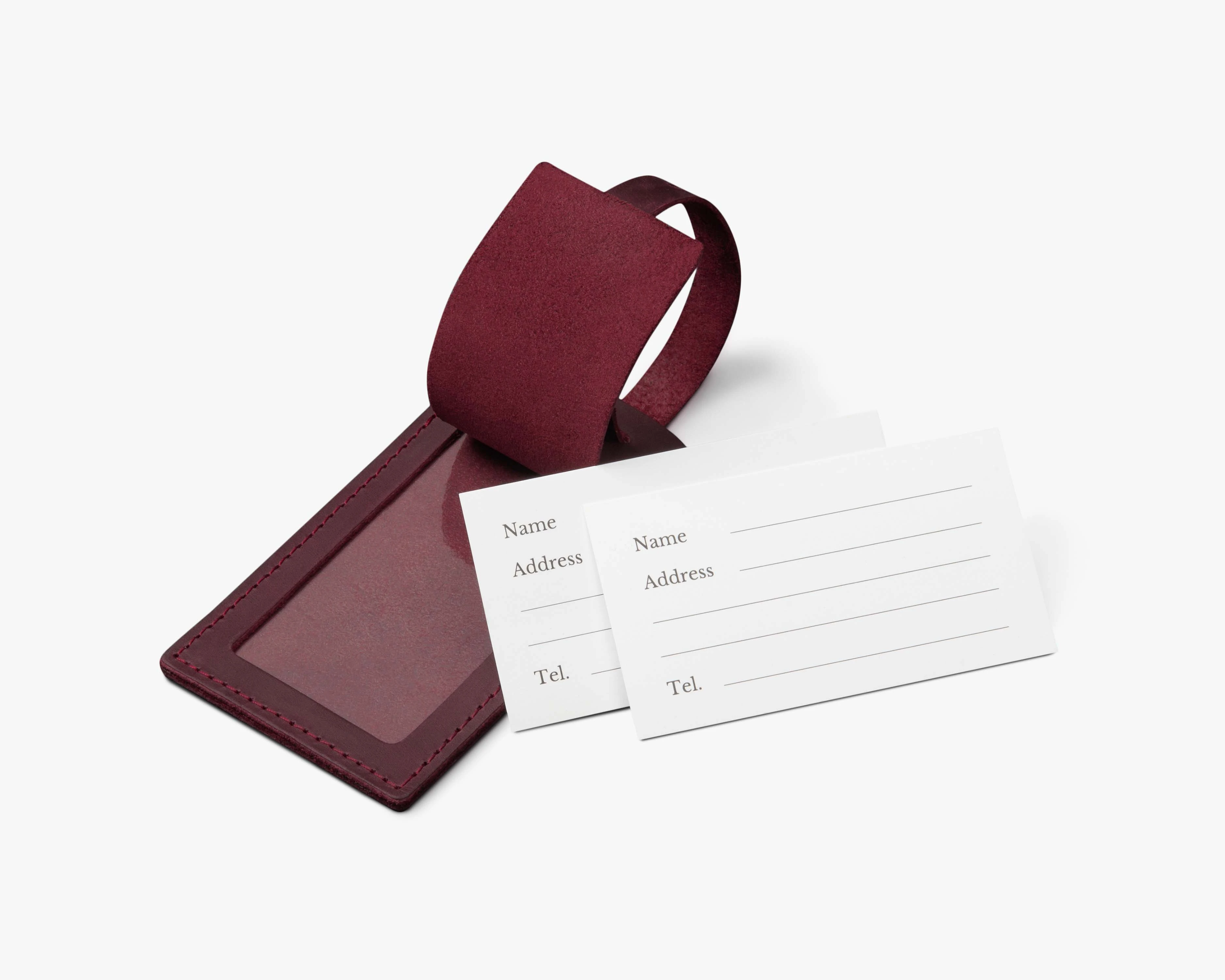 leather tag custom