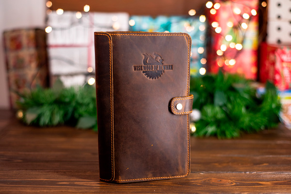 corporate leather notebook cover