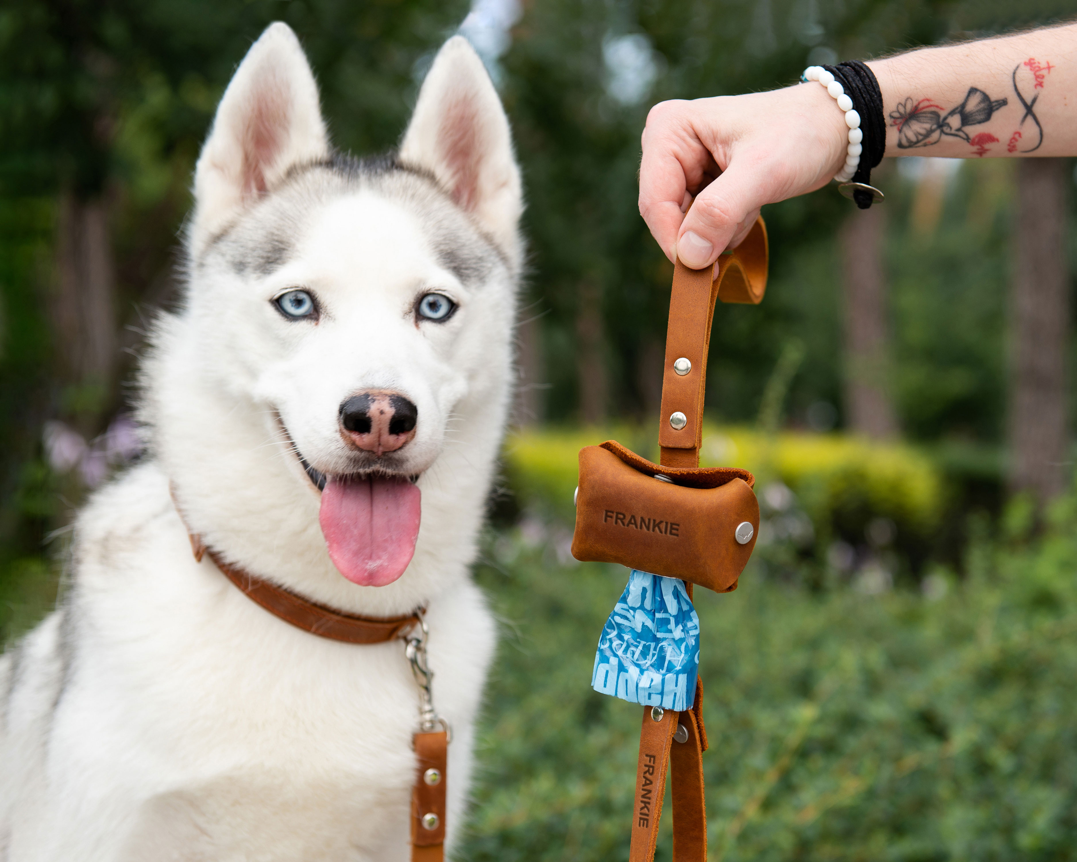 dog poop bag holder