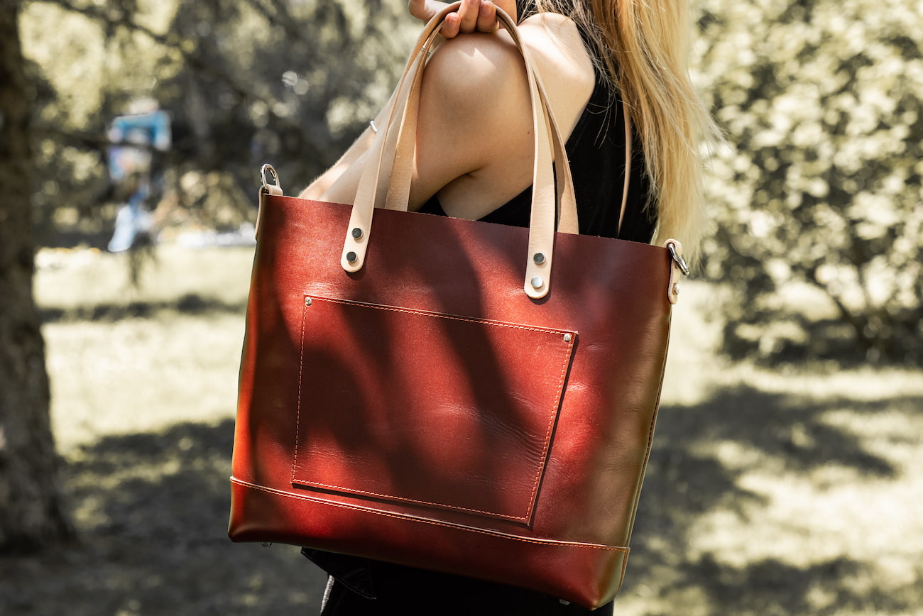 Hidemont leather tote bag