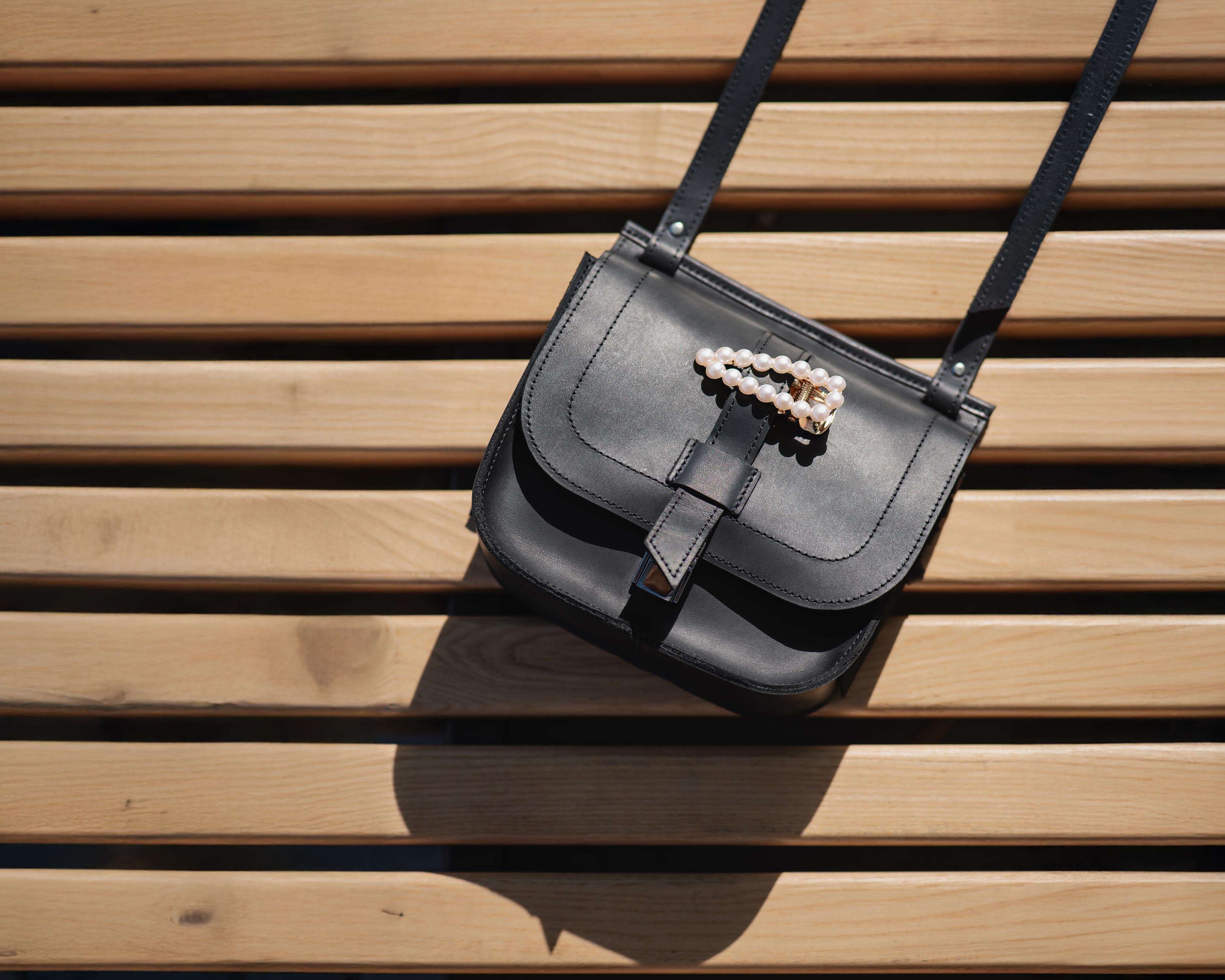 leather crossbody bag