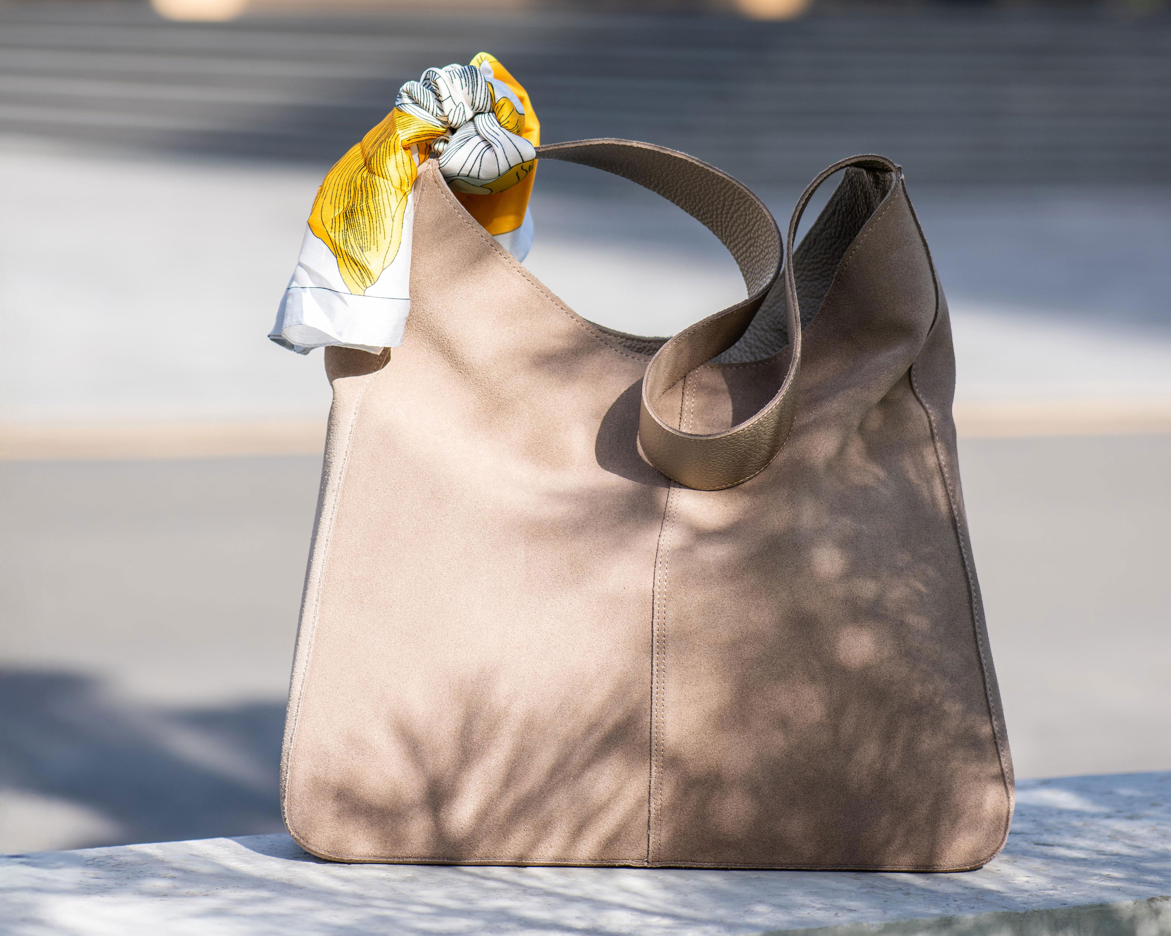 suede womens tote